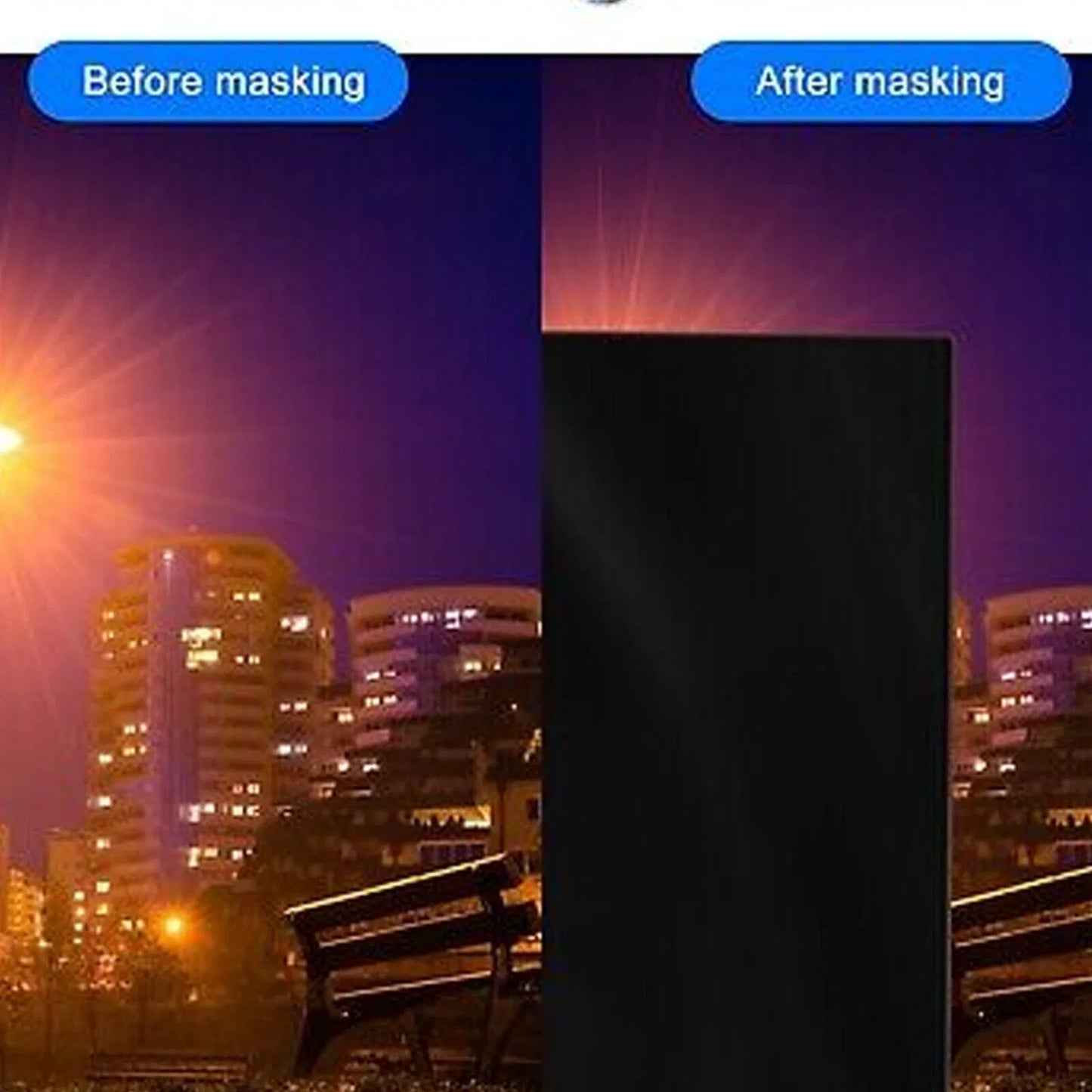 4-Pack Magnetic Car Window Sun Shades - UV Block, Privacy, Universal